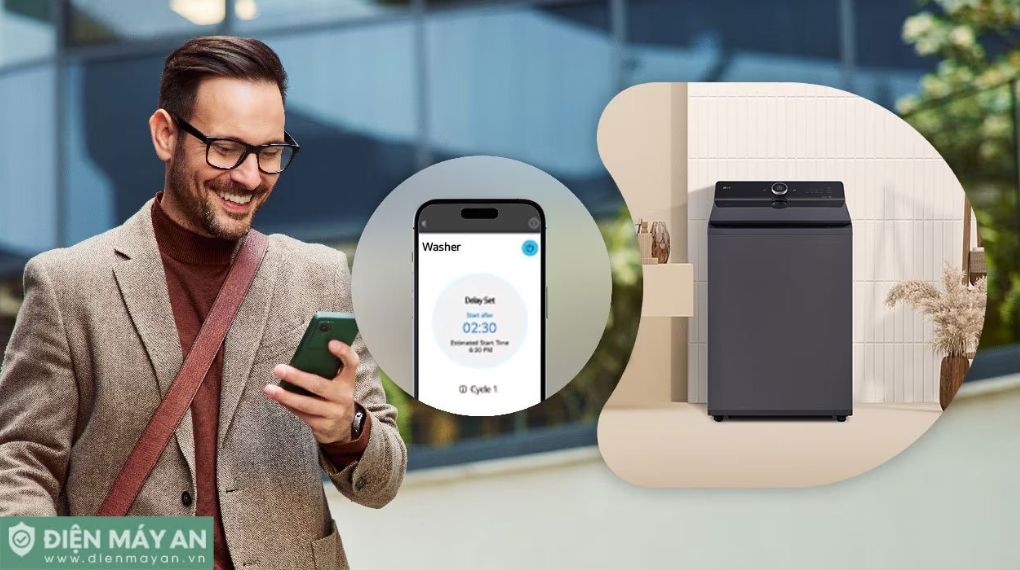 Máy giặt LG AI DD Inverter 22 kg T2522AX7G